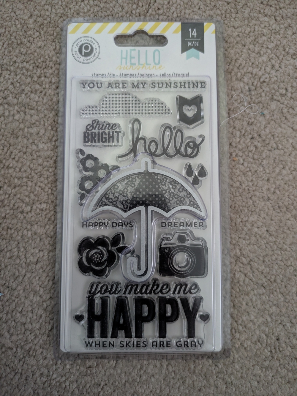 'Hello" "Pen Pals" "Switchboard" Die Cut Stamp sets - Retired NWT